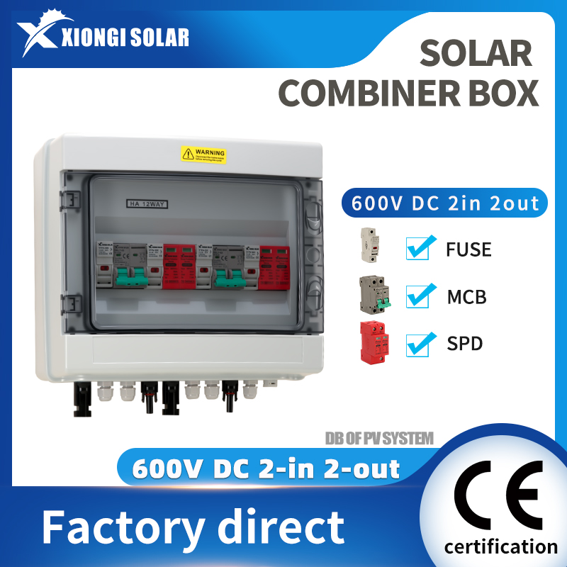 Solar Combiner Box - Kotak Kombiner PV XIONGISOLAR Berkualitas Tinggi