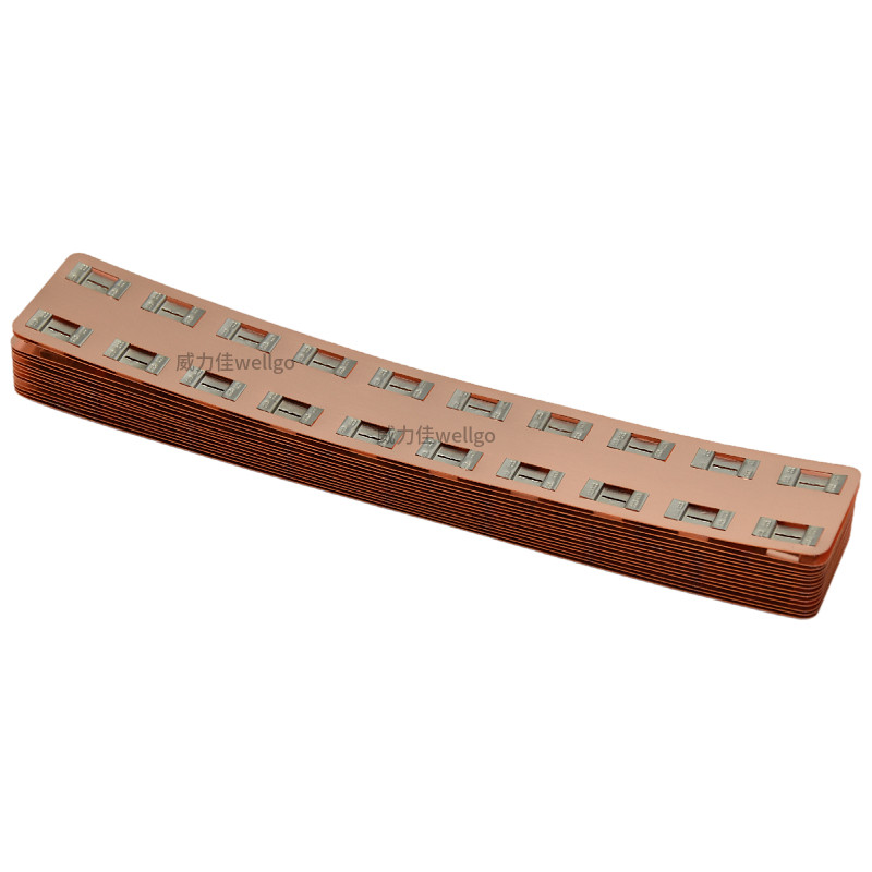 Bus Bar Copper - Konektor Baterai Daya 18650/21700 Busbar Tembaga-nikel
