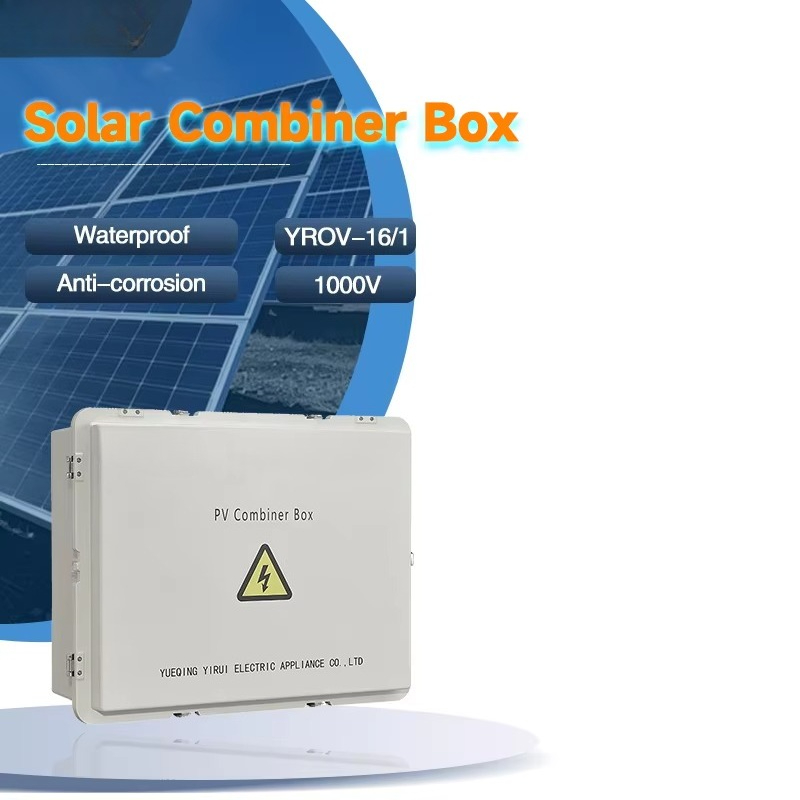 Solar Combiner Box - Kotak Kombinasi Besi Tahan Air YRO