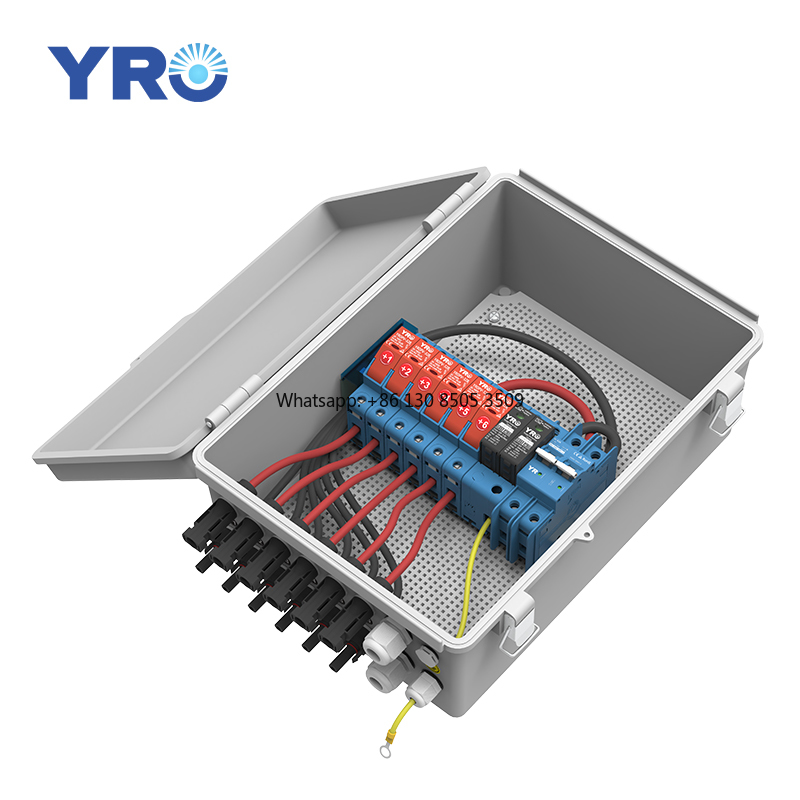 Solar Combiner Box - Kotak Sambungan DC Tahan Air IP65