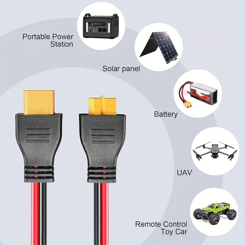 Kabel High Current 60cm 12AWG  - Solar Combiner Box ulasan dan harga