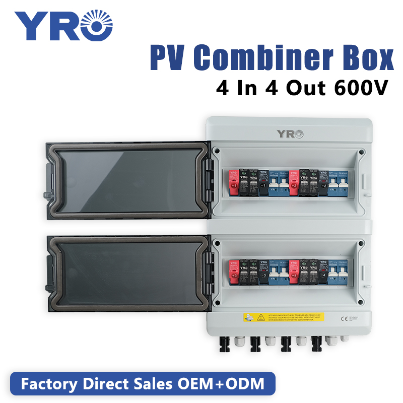 Kotak Kombiner PV 4 Input 4 Ou - Solar Combiner Box ulasan dan harga