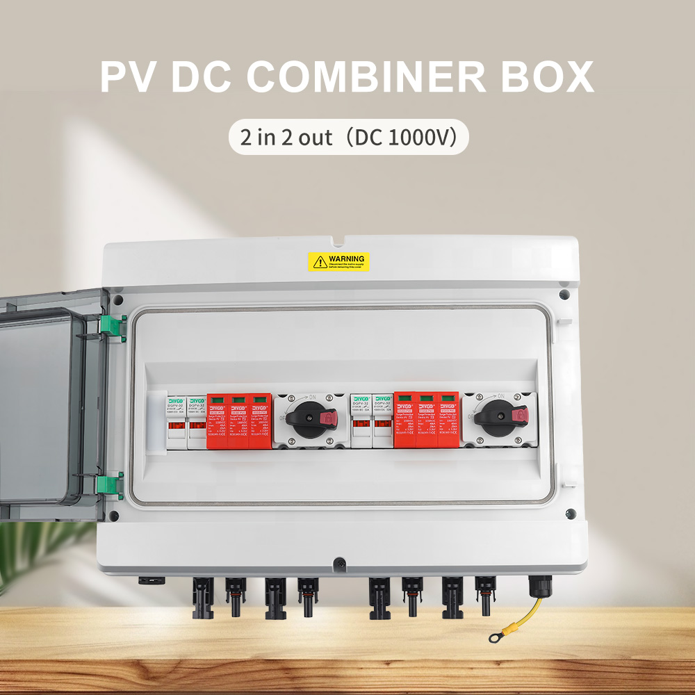 Kotak Kombiner PV DC 1000V 2 I - Solar Combiner Box ulasan dan harga