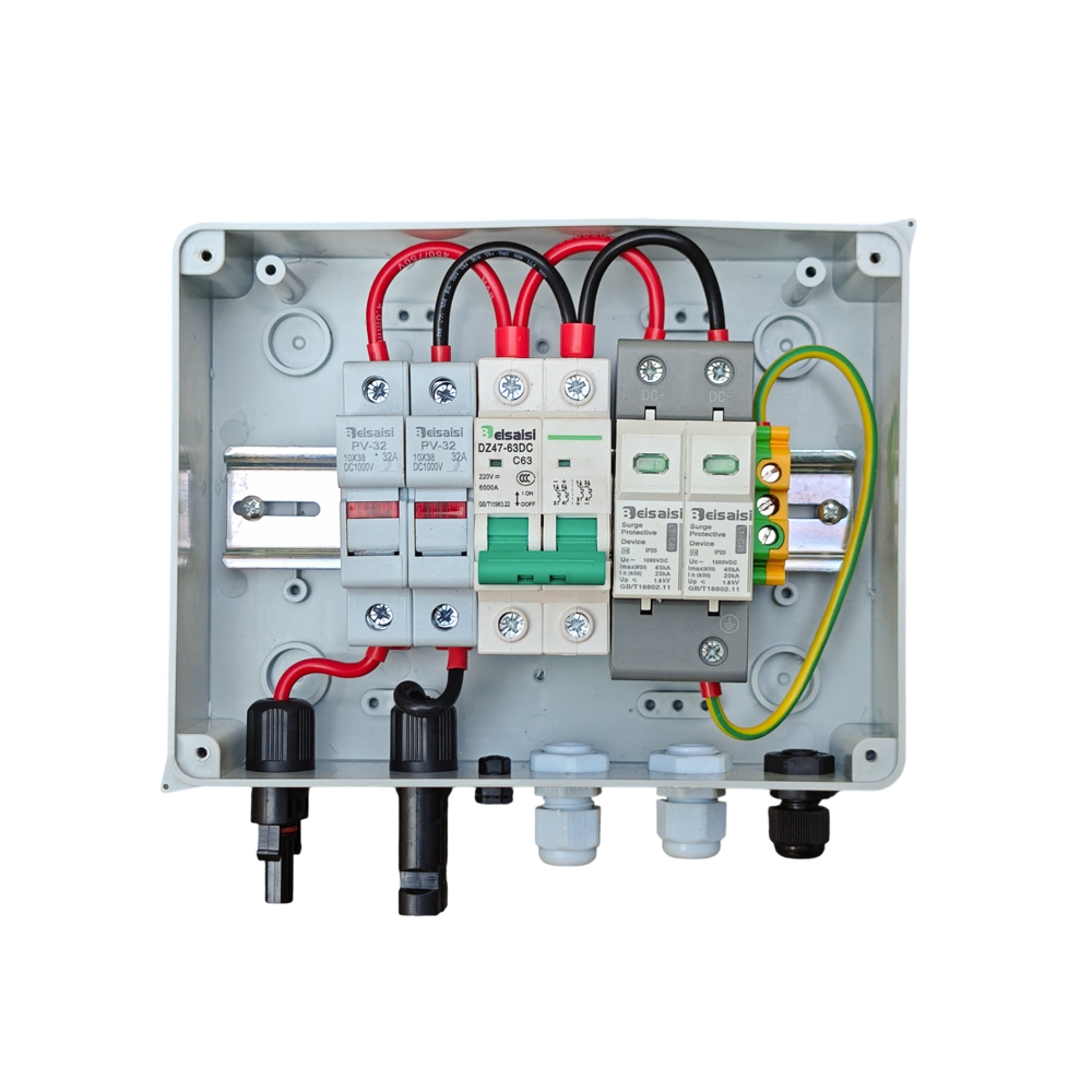 Kotak Kombiner PV Surya Fotovo - Solar Combiner Box ulasan dan harga