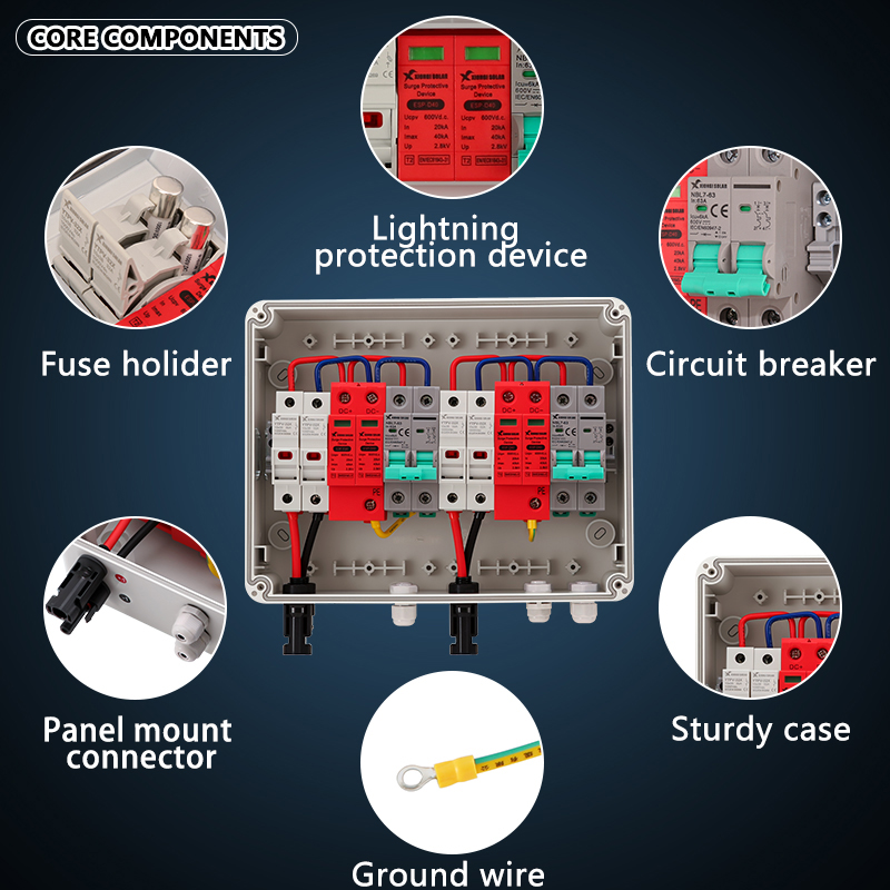 Kotak Kombiner PV Kawat Tembag - Solar Combiner Box ulasan dan harga